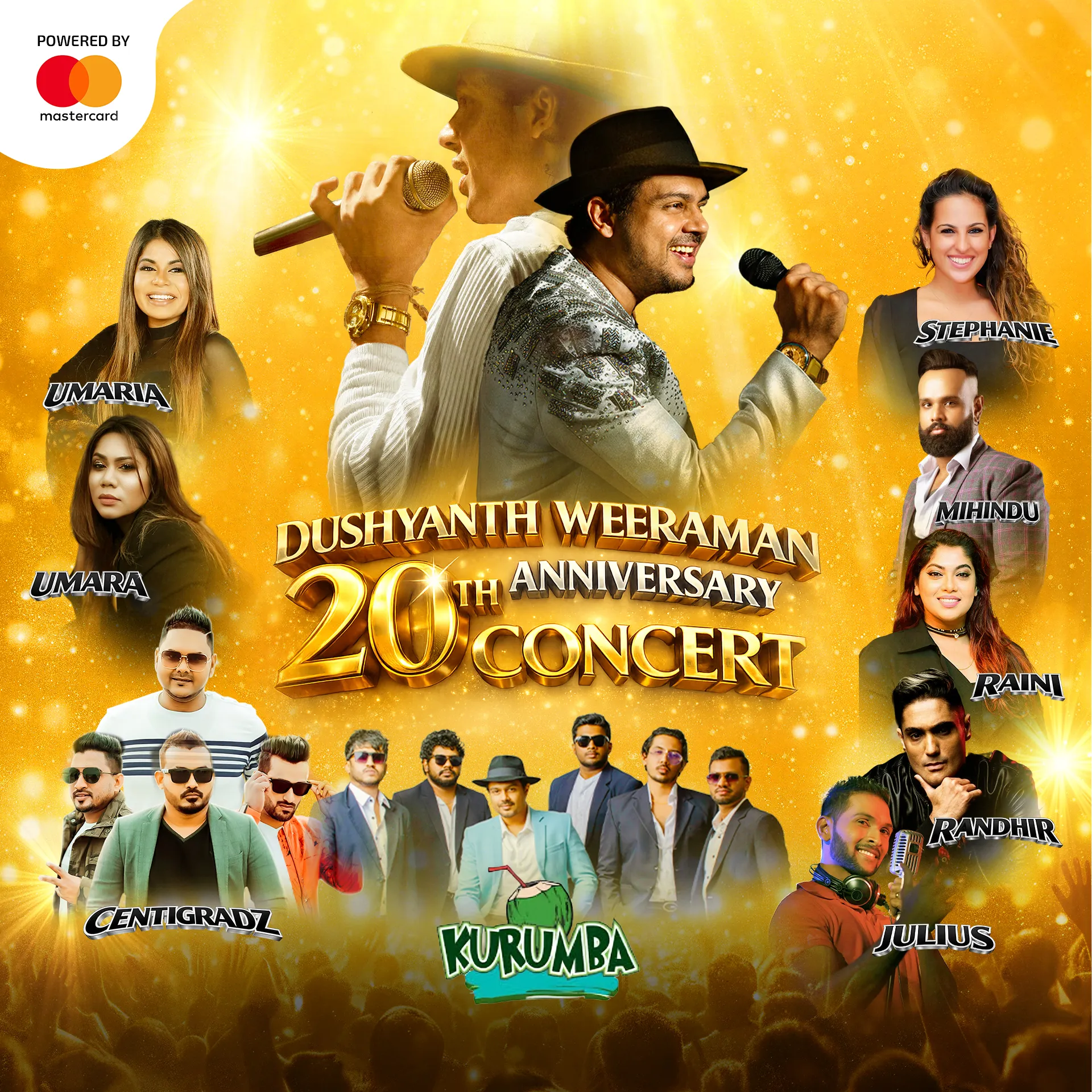 Dushyanth Weeraman 20th Anniversary concert event thumbnail