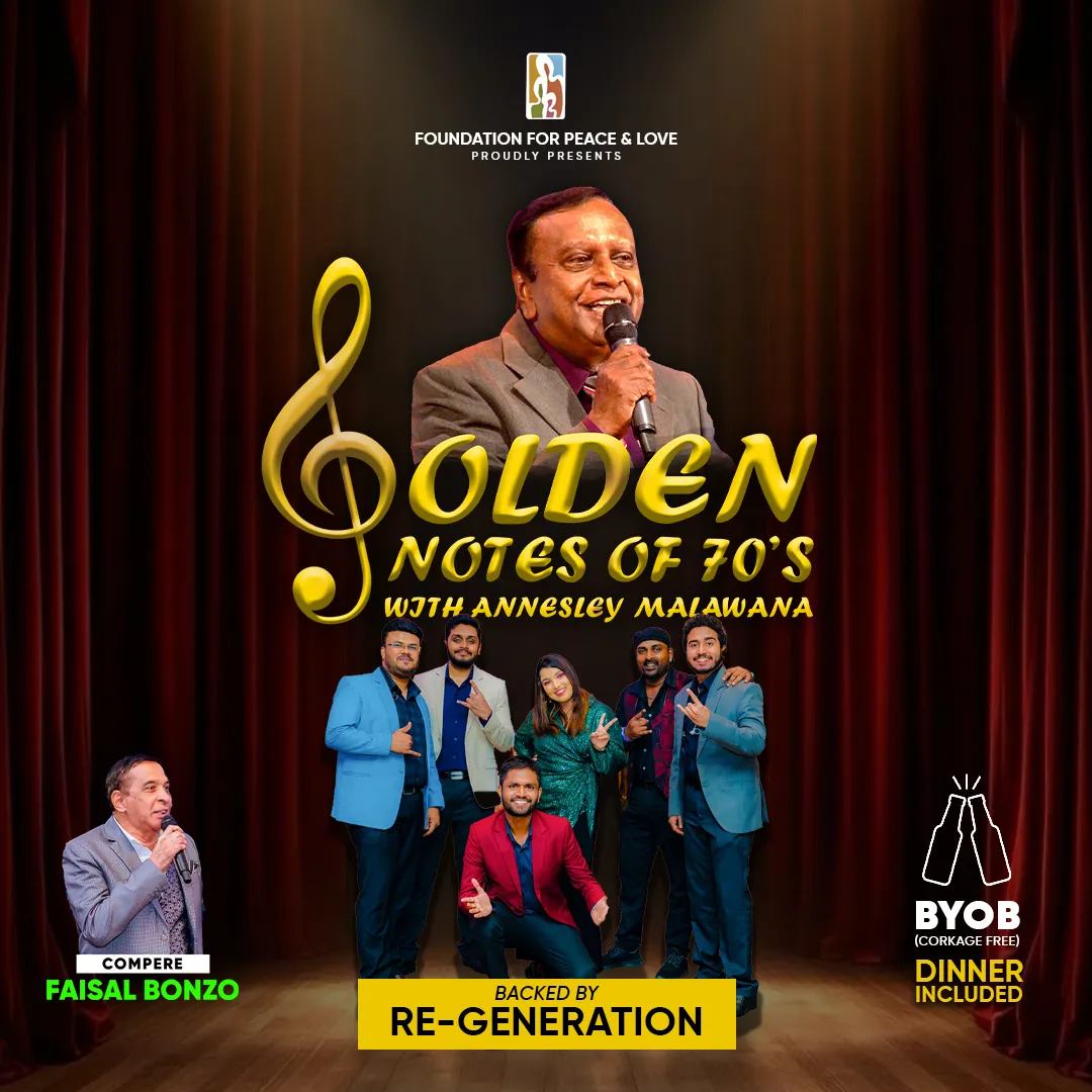 Golden Notes of 70's with Annesley Malawana event thumbnail