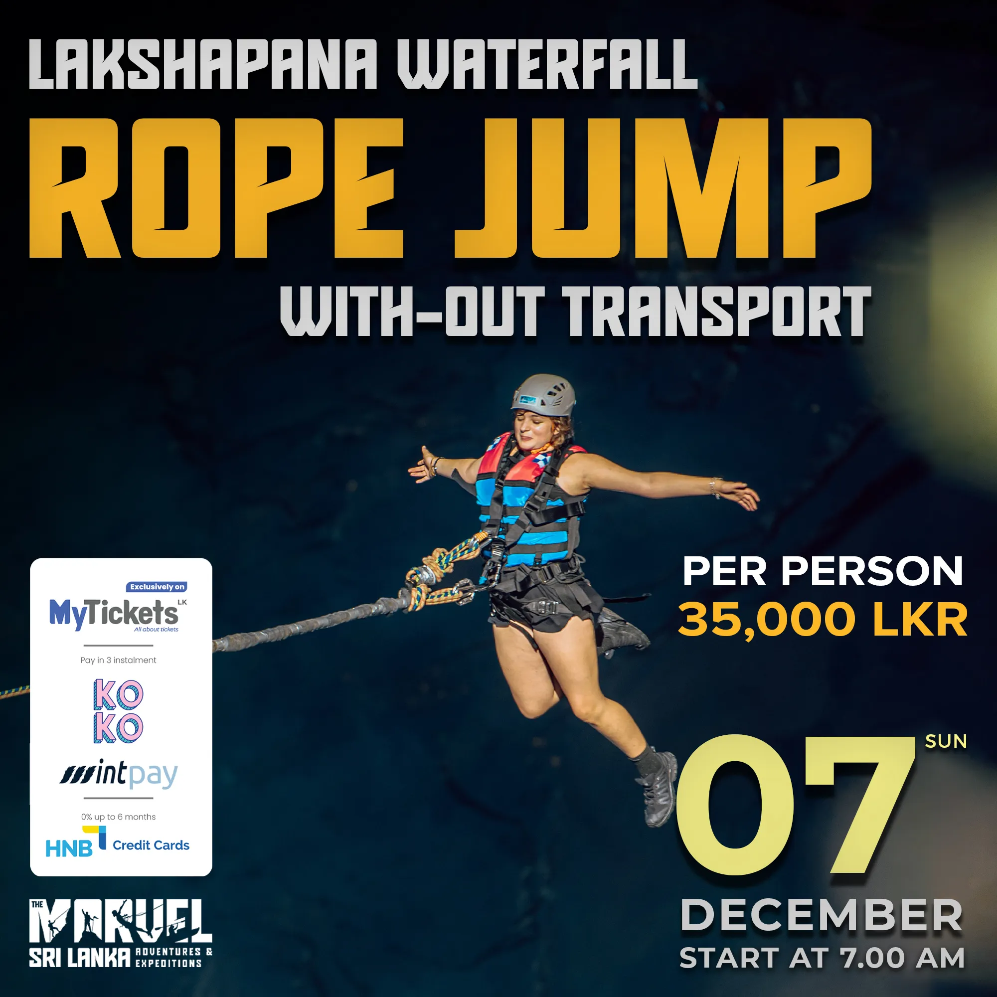 Lakshapana Rope Jumping - Without Transport ( Dec 07 ) event thumbnail