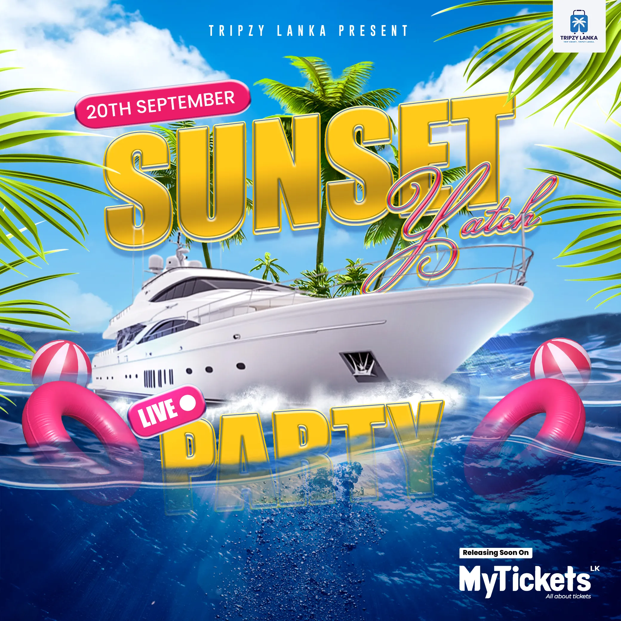 SUNSET YACHT PARTY  event thumbnail